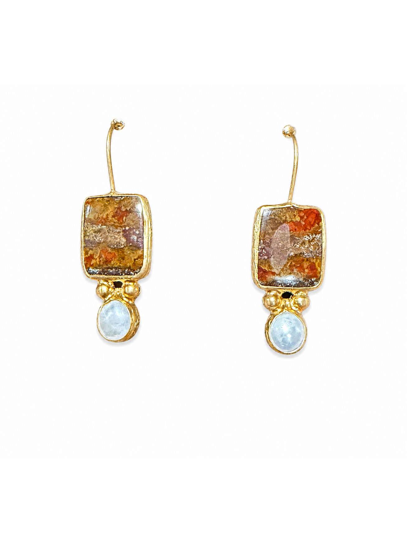 The "Vesper" Baltic Amber Drop Earrings