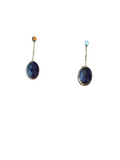 The "Nocturne" Sapphire Drop Earrings