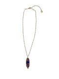 The "Zeta" Oval Precious Gemstone Mosaic Necklace