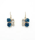 The "Azure Glow" Apatite & Blue Topaz Drop Earrings