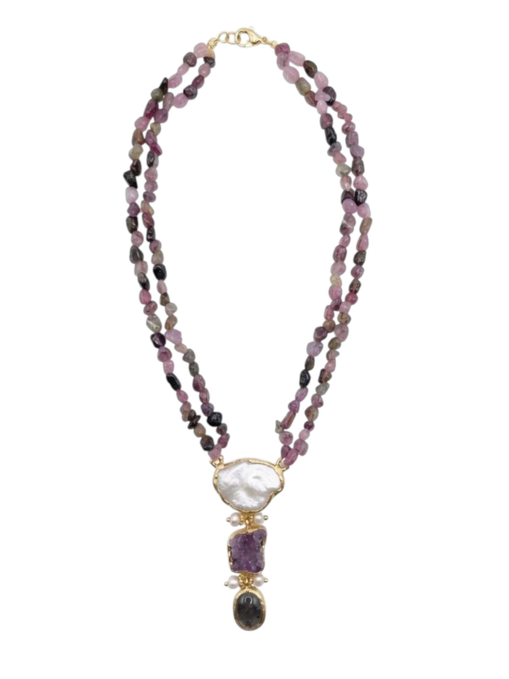 The Lapis Cascade Talisman Necklace