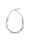 The "Labradorite Luxe" Pearl, Labradorite & Hematite Multi-Strand Necklace