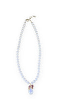 The "Ruby Crown" Classic Pearl Strand Necklace with Ruby-Accented Baroque Pearl Pendant