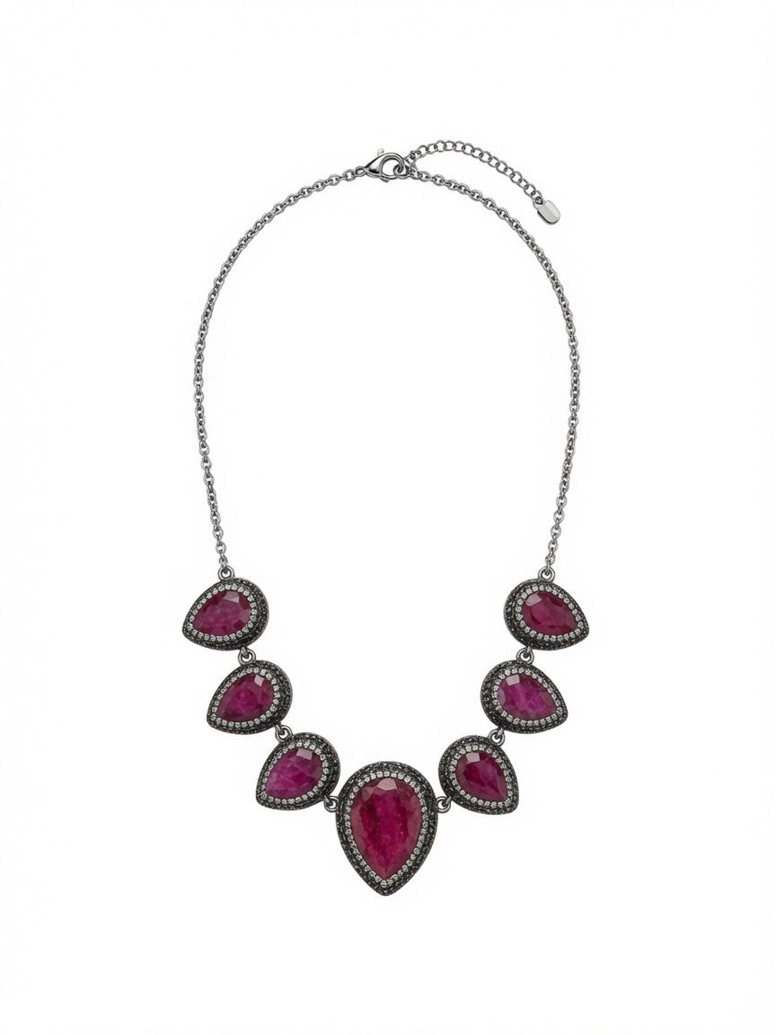 The Crimson Sovereign Necklace