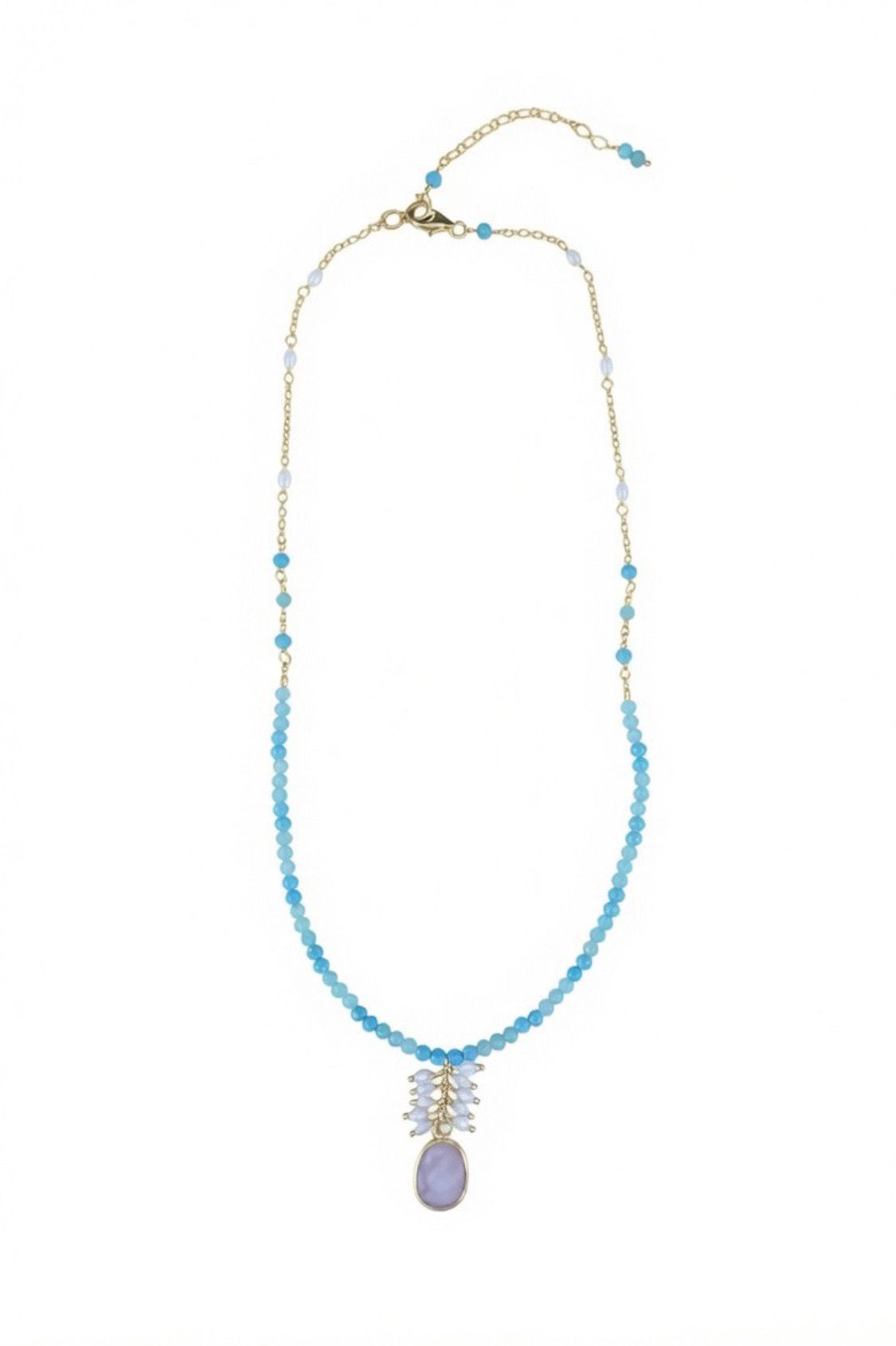 The Turquoise Bloom Necklace
