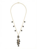 The Smoky Quartz Cascade Necklace