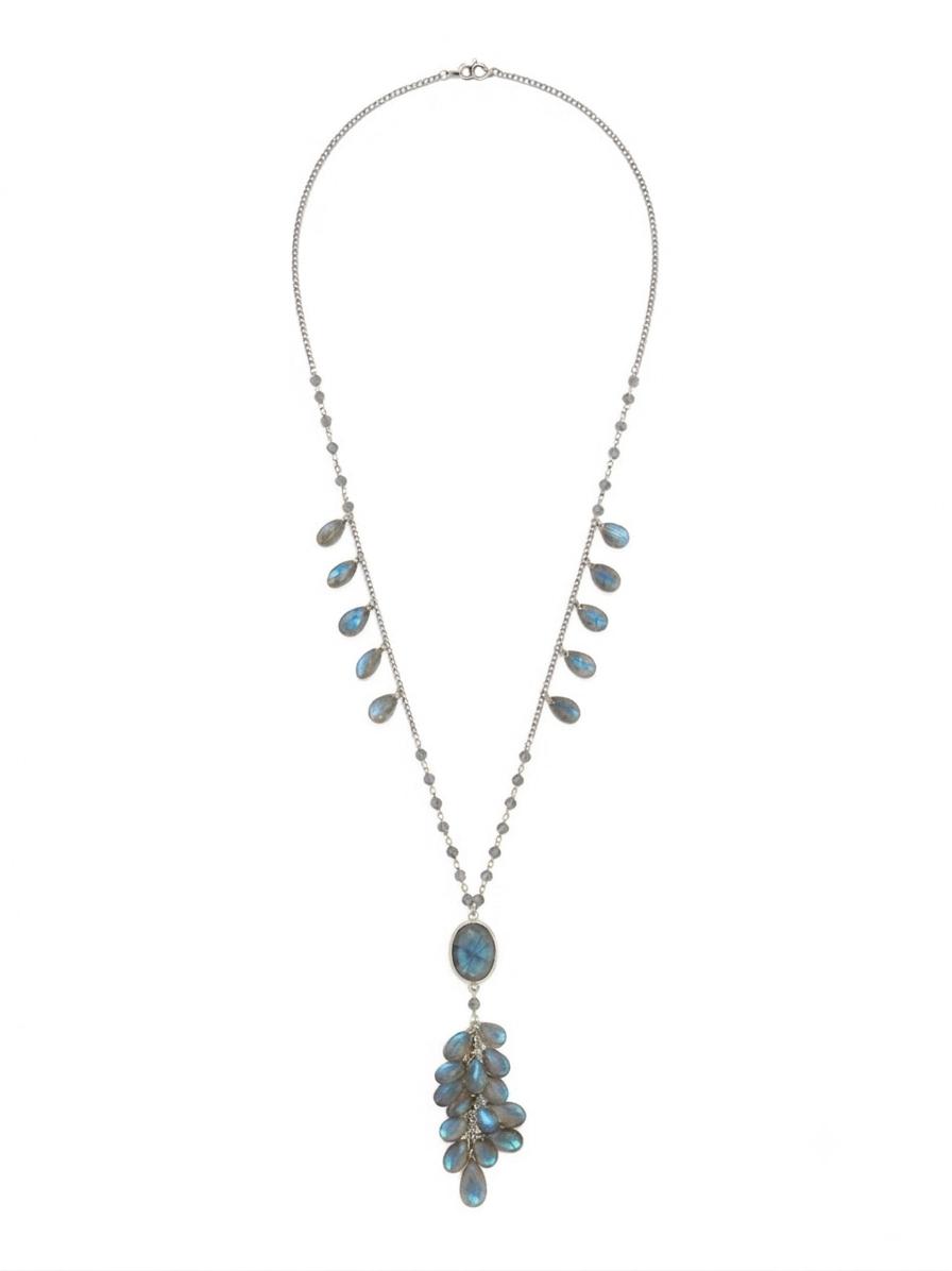 The Aurora Veil Labradorite Necklace
