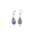 Artisanal Teardrop Ametrine Pendant in Gold