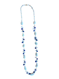 The "Odessa" Baroque Pearl & Multi-Gemstone Station Necklace
