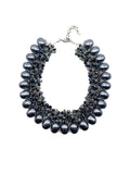 The "Selene" Majorca Pearl & Swarovski Crystal Statement Necklace