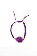 The "Sedona" Star Speckle & Swarovski Crystal Bolo Bracelet