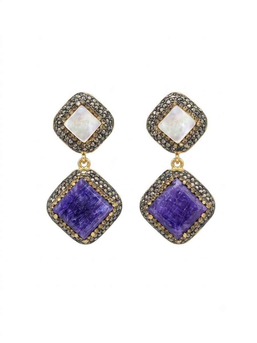 The Amara Sapphire Earrings