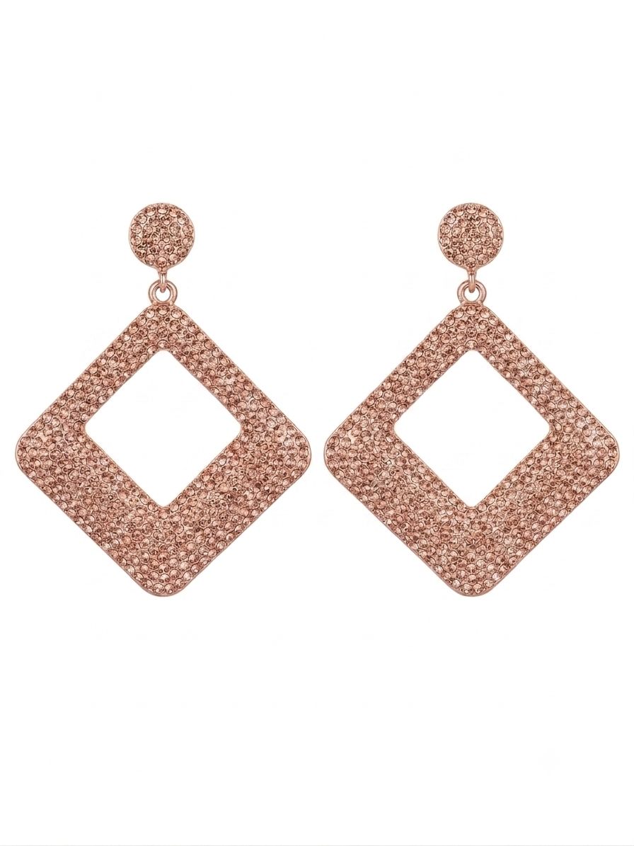 The Aurora Rose Gold Earrings