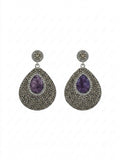 The Sapphire Teardrop Earrings