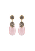 The Pink Cat's Eye Cascade Earrings